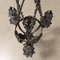 Italian Chandelier in Wrought Iron 7