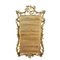 Espejo Regency rectangular de madera dorada hecho a mano, años 70, Imagen 3