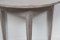 Swedish Gustavian Grey Demi Lune Tables, Set of 2 10
