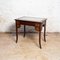 Art Nouveau Carved Wood and Guilted Side Table 10