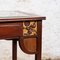 Art Nouveau Carved Wood and Guilted Side Table 6