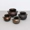 Traditional Spanish Bronze Pots, Set of 4 13