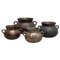 Traditional Spanish Bronze Pots, Set of 4, Image 1