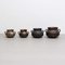 Traditional Spanish Bronze Pots, Set of 4 14