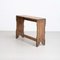 Small Rustic Wood Bench, 1920 5