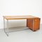 Large Bauhaus Desk in Wood and Tubular Metal, 1930 3