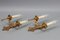 Late 19th Century French Gilt Wrought Iron Sconces, 1890s, Set of 2, Image 11