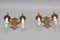 Late 19th Century French Gilt Wrought Iron Sconces, 1890s, Set of 2 12