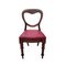 Victorian Balloon Back Dining Chairs in Walnut and Mahogany, Set of 6, Image 2