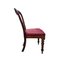 Victorian Balloon Back Dining Chairs in Walnut and Mahogany, Set of 6, Image 4