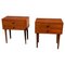 Danish Nightstands, 1964, Set of 2 1