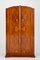 Vintage Art Deco Walnut Wardrobe, 1930s, Image 1