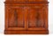 Victorian Bookcase Mahogany Cabinet, 1860s 5