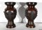 Vases Style Asiatique en Bronze, 1950s, Set de 2 13