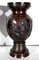 Vases Style Asiatique en Bronze, 1950s, Set de 2 18