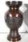 Vasen aus Bronze im asiatischen Stil, 1950er, 2er Set 16