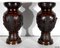 Vases Style Asiatique en Bronze, 1950s, Set de 2 20
