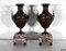 Marble and Bronze Chimney Decorative, End of 19th Century, Set of 3 38