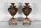 Marble and Bronze Chimney Decorative, End of 19th Century, Set of 3 41