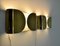 Golden Foglio Sconces by Tobia & Afra Scarpa for Flos, 1960s, Set of 2, Image 5