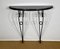 Art Deco Wrought Iron and Marble Console Table, 1920s 1