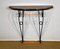 Art Deco Wrought Iron and Marble Console Table, 1920s 20