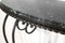 Art Deco Wrought Iron and Marble Console Table, 1920s, Image 6