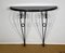 Art Deco Wrought Iron and Marble Console Table, 1920s 15