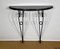 Art Deco Wrought Iron and Marble Console Table, 1920s, Image 15