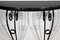 Art Deco Wrought Iron and Marble Console Table, 1920s 7