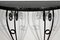 Art Deco Wrought Iron and Marble Console Table, 1920s, Image 7
