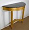 Louis XVI Style Console Table in Marble and Golden Wood 2