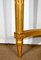 Louis XVI Style Console Table in Marble and Golden Wood 11