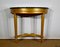Louis XVI Style Console Table in Marble and Golden Wood 17