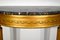 Louis XVI Style Console Table in Marble and Golden Wood 7