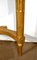 Louis XVI Style Console Table in Marble and Golden Wood 13