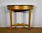 Louis XVI Style Console Table in Marble and Golden Wood 24