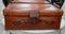 Fibre & Leather Travel Trunk from A.W.Dear, 1940s 2