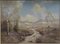 Garstin Cox, Landscapes, finales del siglo XIX o principios del siglo XX, dibujos al pastel, enmarcado, juego de 2, Imagen 13
