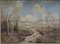 Garstin Cox, Landscapes, Late 19th or Early 20th Century, Pastel Drawings, Framed, Set of 2, Image 13