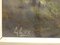 Garstin Cox, Landscapes, finales del siglo XIX o principios del siglo XX, dibujos al pastel, enmarcado, juego de 2, Imagen 11