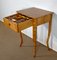 Small Louis XV Style Ceylon Light Wood Worker Table 4