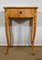 Small Louis XV Style Ceylon Light Wood Worker Table, Image 11