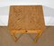 Small Louis XV Style Ceylon Light Wood Worker Table 5