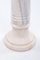 French White Gray Veined Marble Pedestals, 1900, Set of 2 7