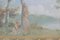 Nach den Nabis, Studie für Wandfries, spätes 19. oder frühes 20. Jahrhundert, Aquarell 5