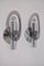 Italian Wall Sconces in Chrome and Smoked Acrylic, 1960s, Set of 2, Image 12