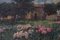 Große Landschaft mit Blumenwiese, 1960er, Öl auf Leinwand 5