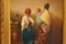 Scena figurativa, fine XIX secolo, olio su tela, con cornice, Immagine 5