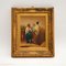 Scena figurativa, fine XIX secolo, olio su tela, con cornice, Immagine 1